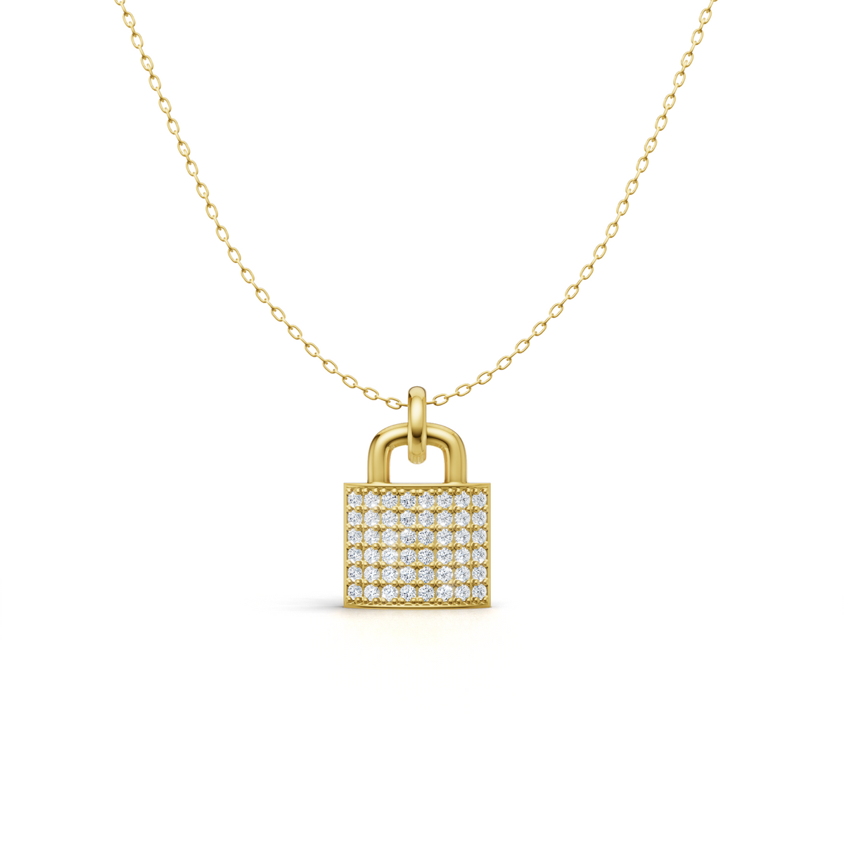Luxe Lock Charm