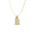 Luxe Lock Charm