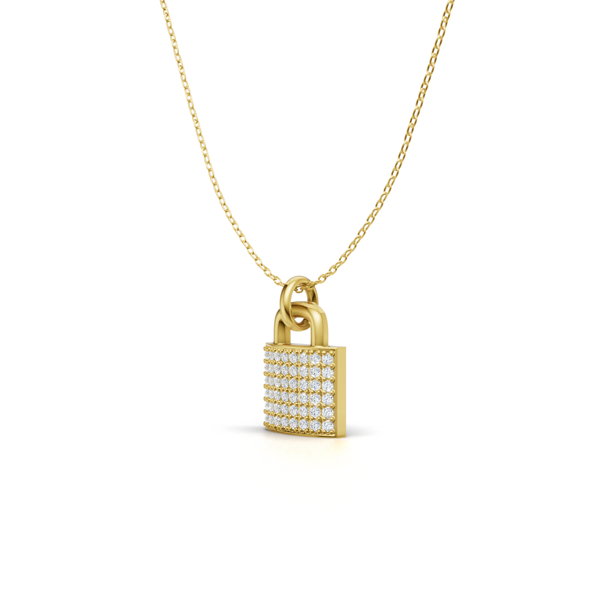 Luxe Lock Charm
