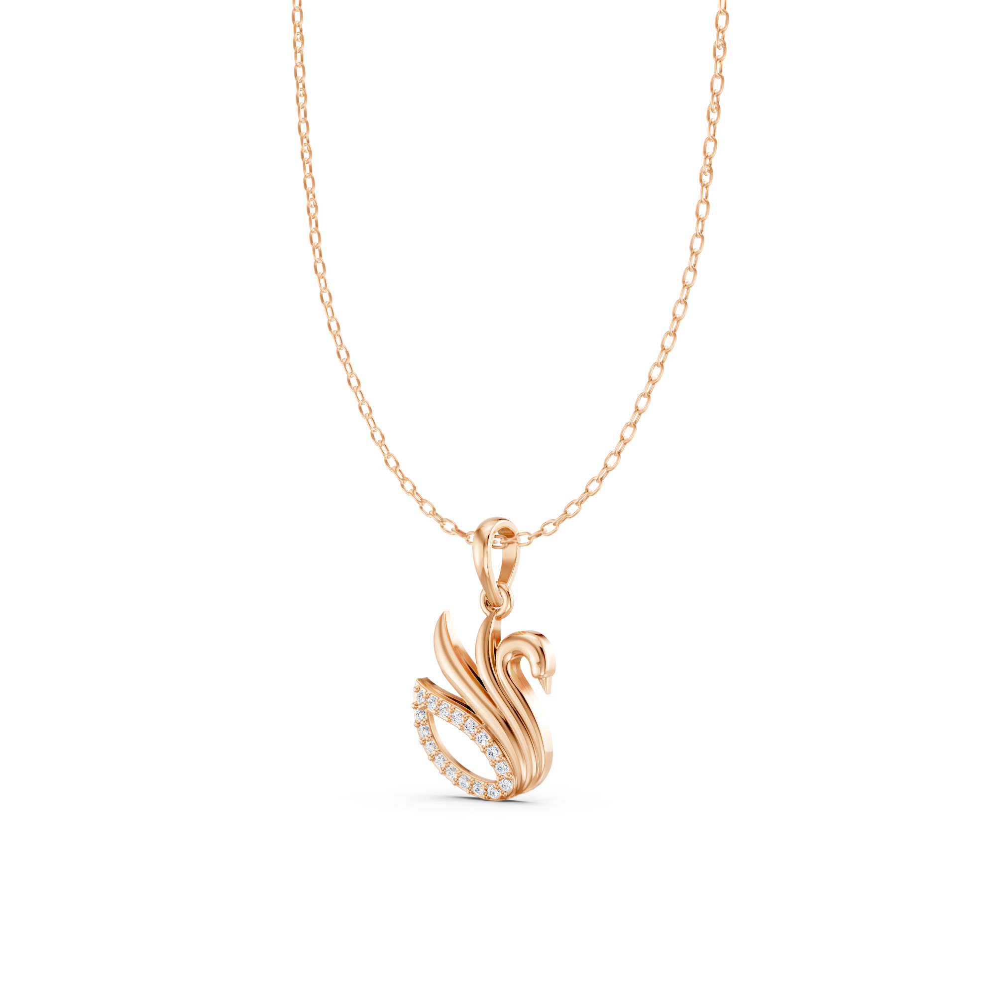 Swan Elegance Pendant