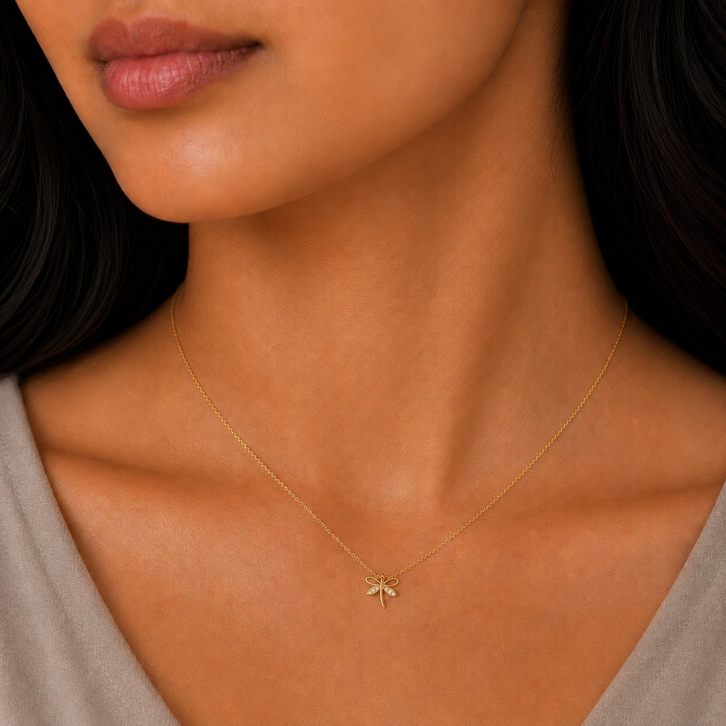 Dancing Dragonfly Pendant
