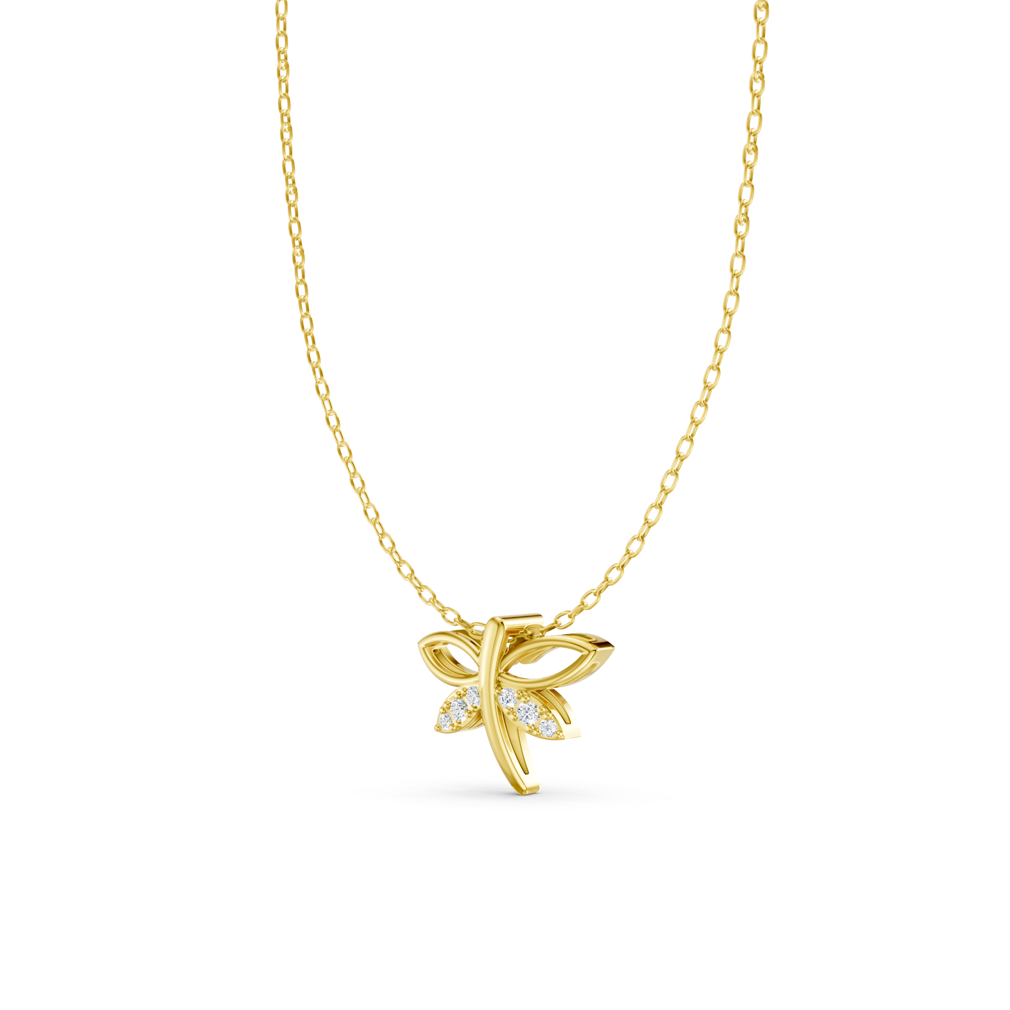 Dancing Dragonfly Pendant
