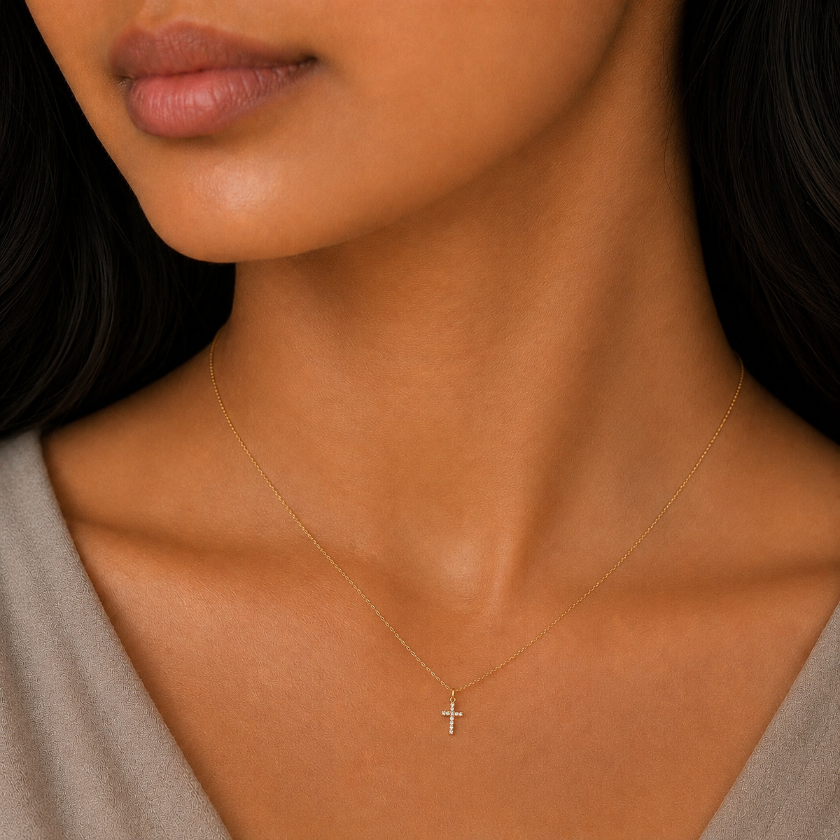 Divine Grace Cross Pendant