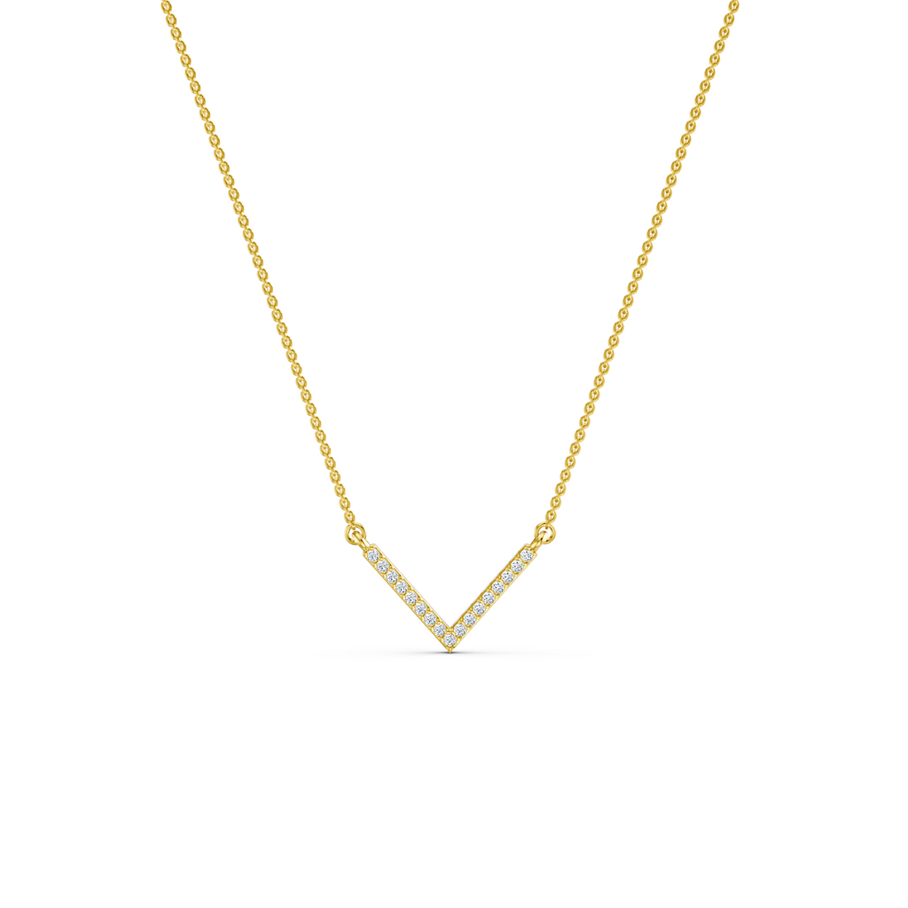 Graceful Chevron Pendant
