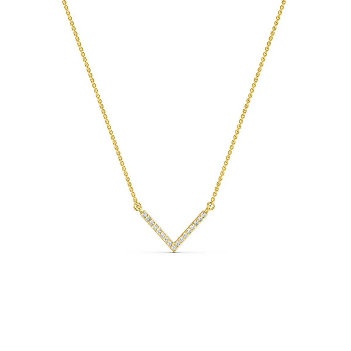 Graceful Chevron Pendant