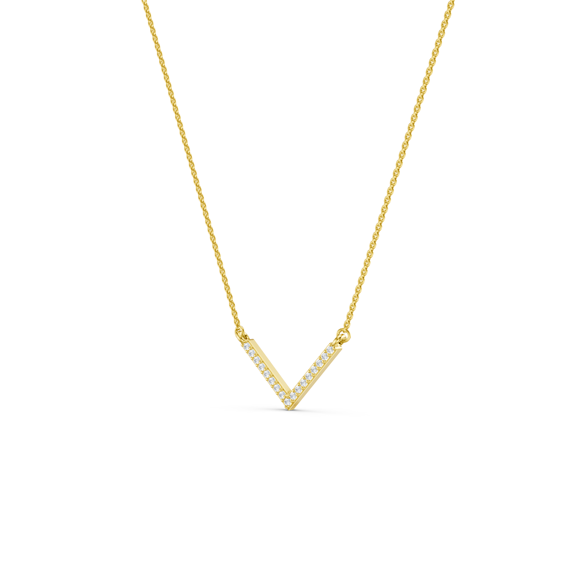 Graceful Chevron Pendant