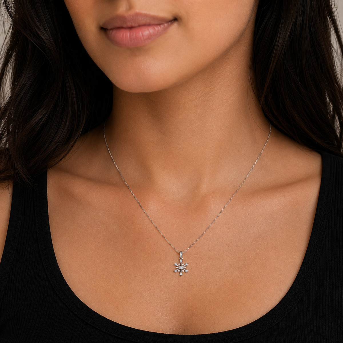 Winter Snowflake Pendant