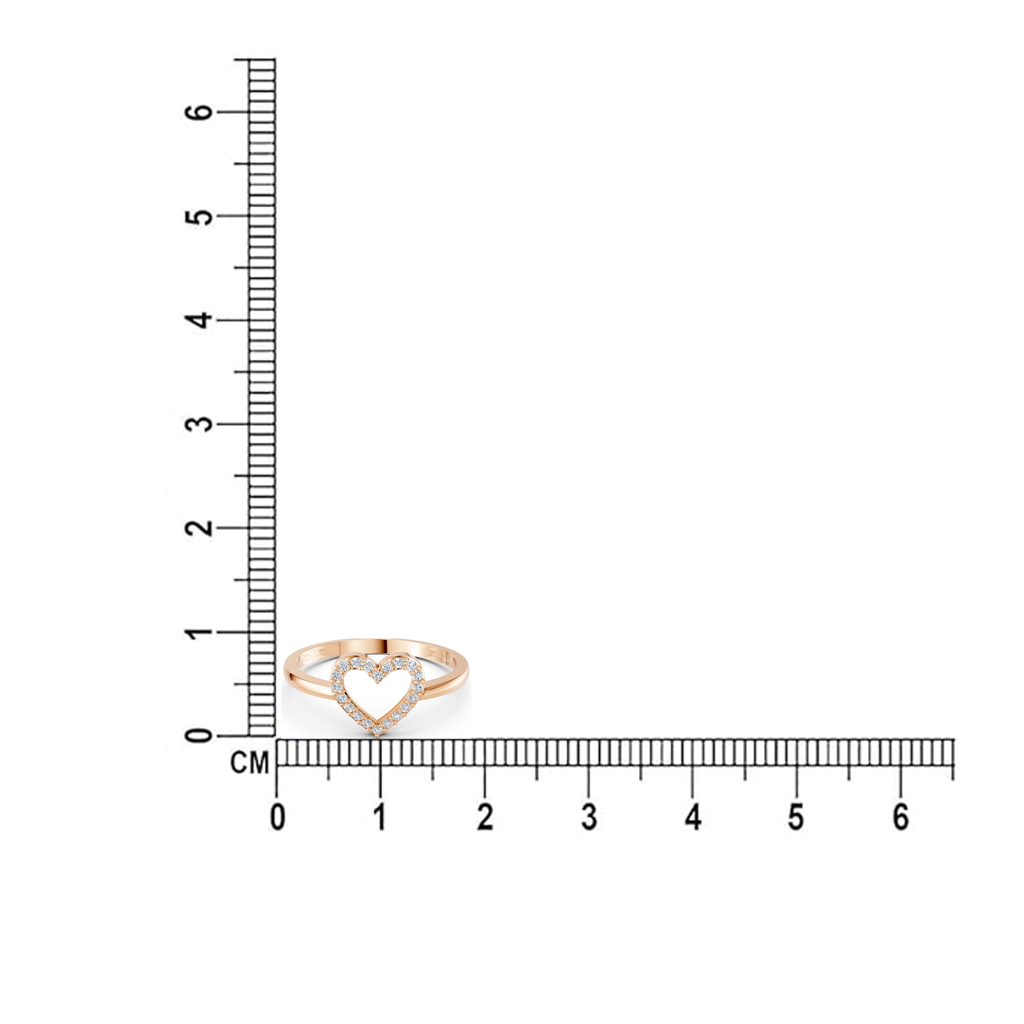 Sweetheart Halo Ring