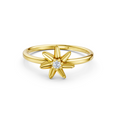 Nova Bloom Solitaire Ring