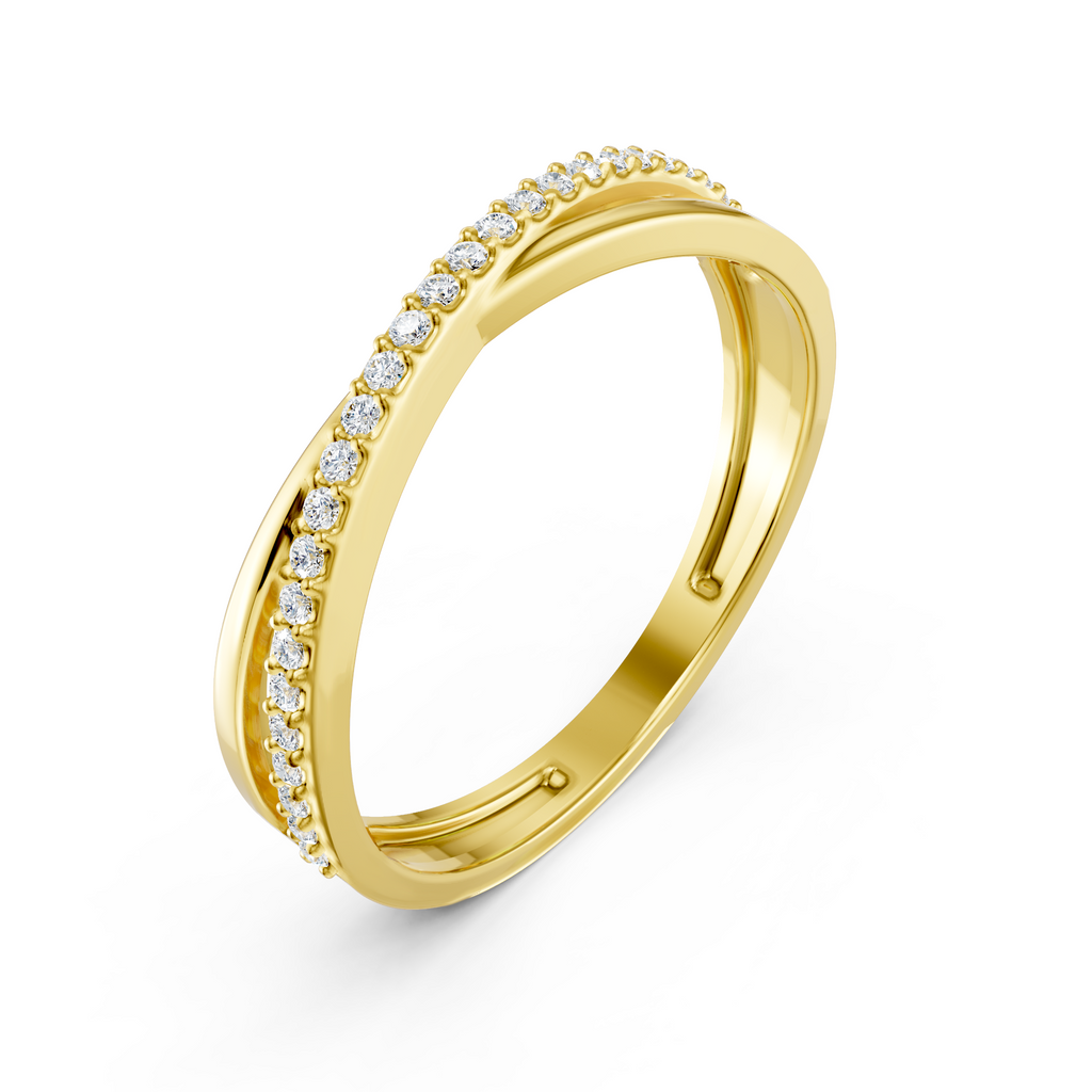 Grace Wave Diamond Ring