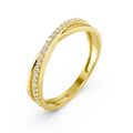 Grace Wave Diamond Ring