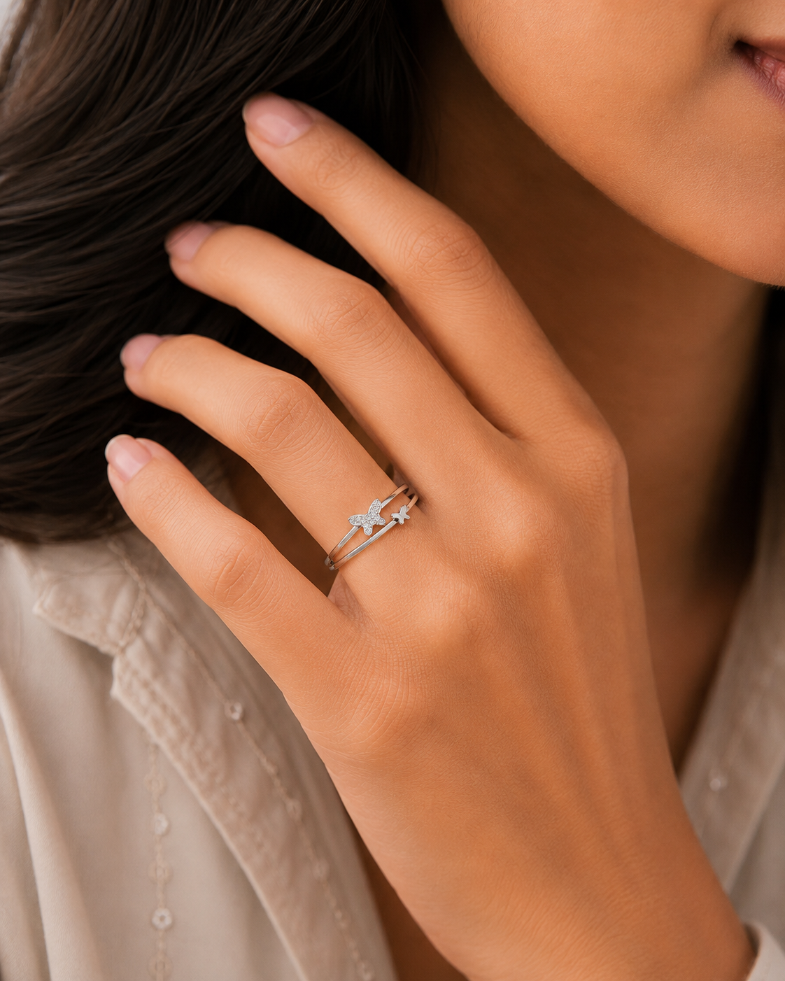 Butterfly Breeze Ring