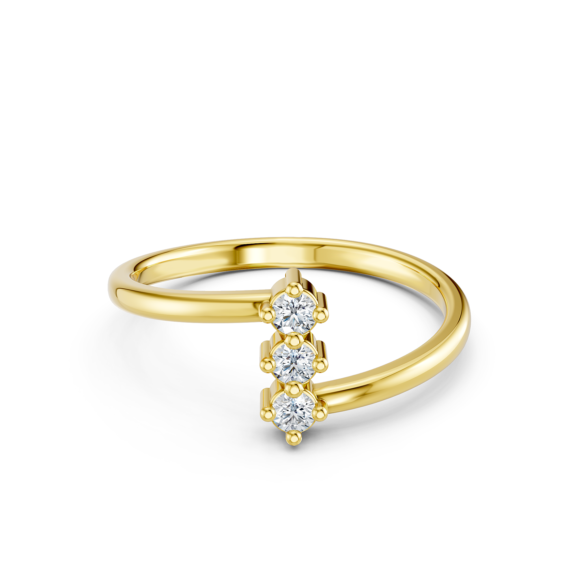 Celeste Trio Diamond Ring