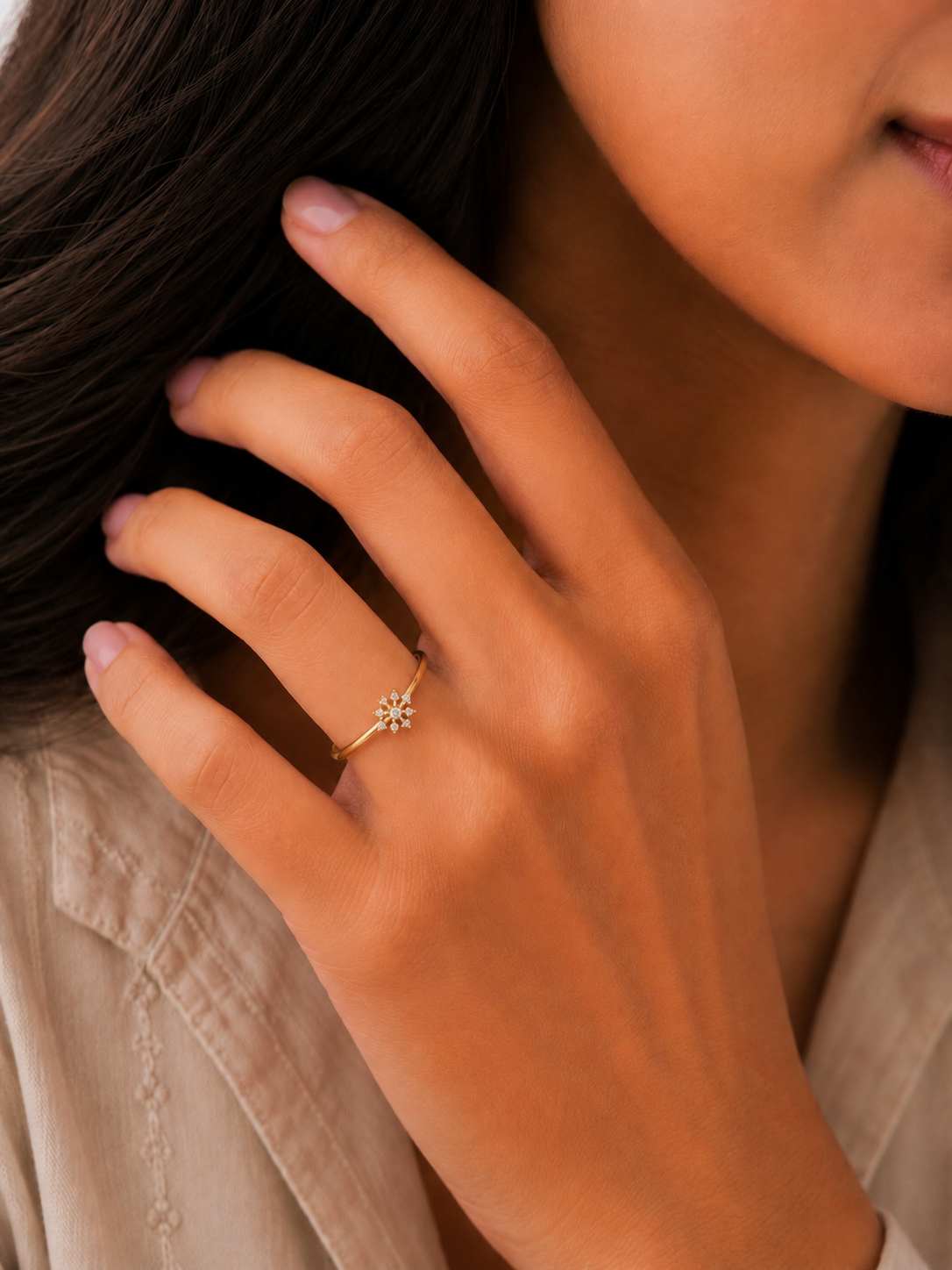 Nova Bloom Diamond Ring