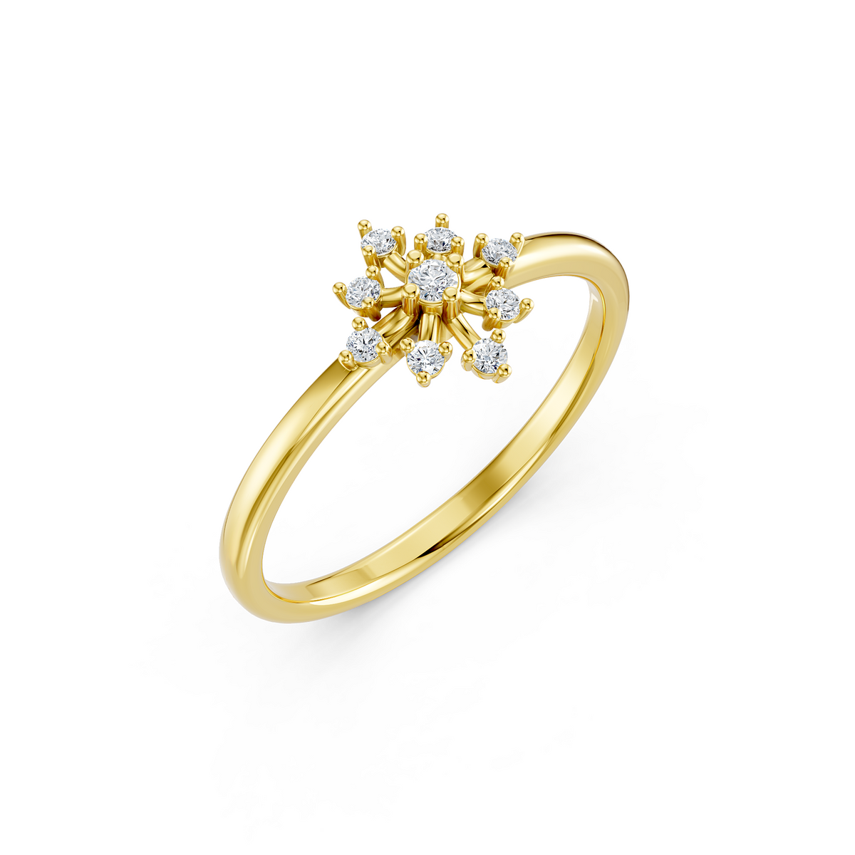 Nova Bloom Diamond Ring