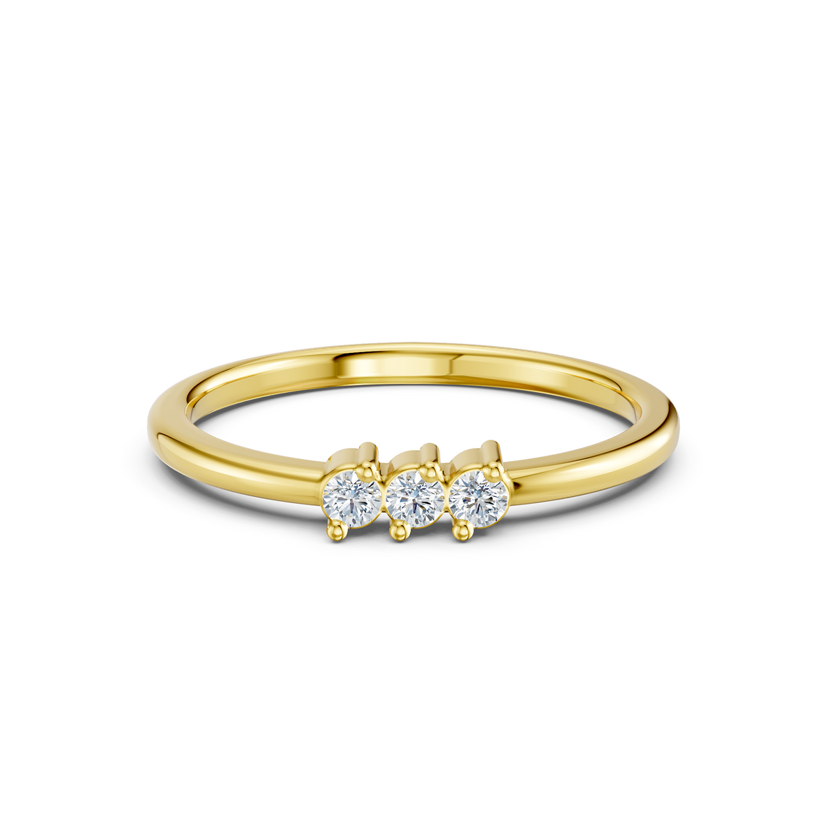 Trinity Spark Diamond Ring