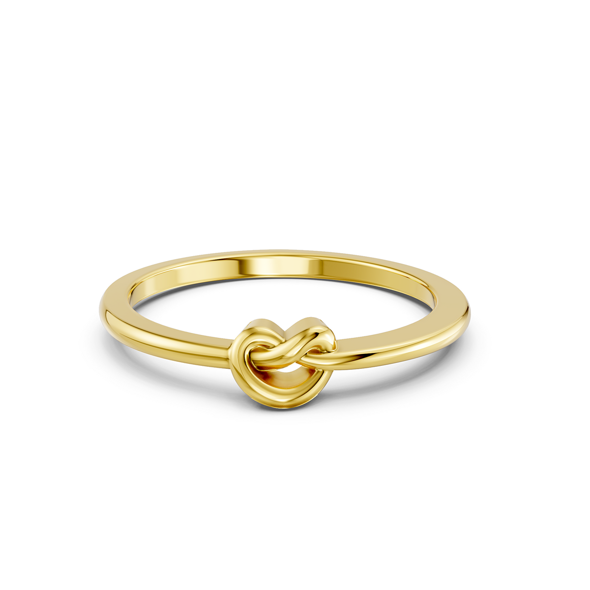 Eternal Heart Knot Ring