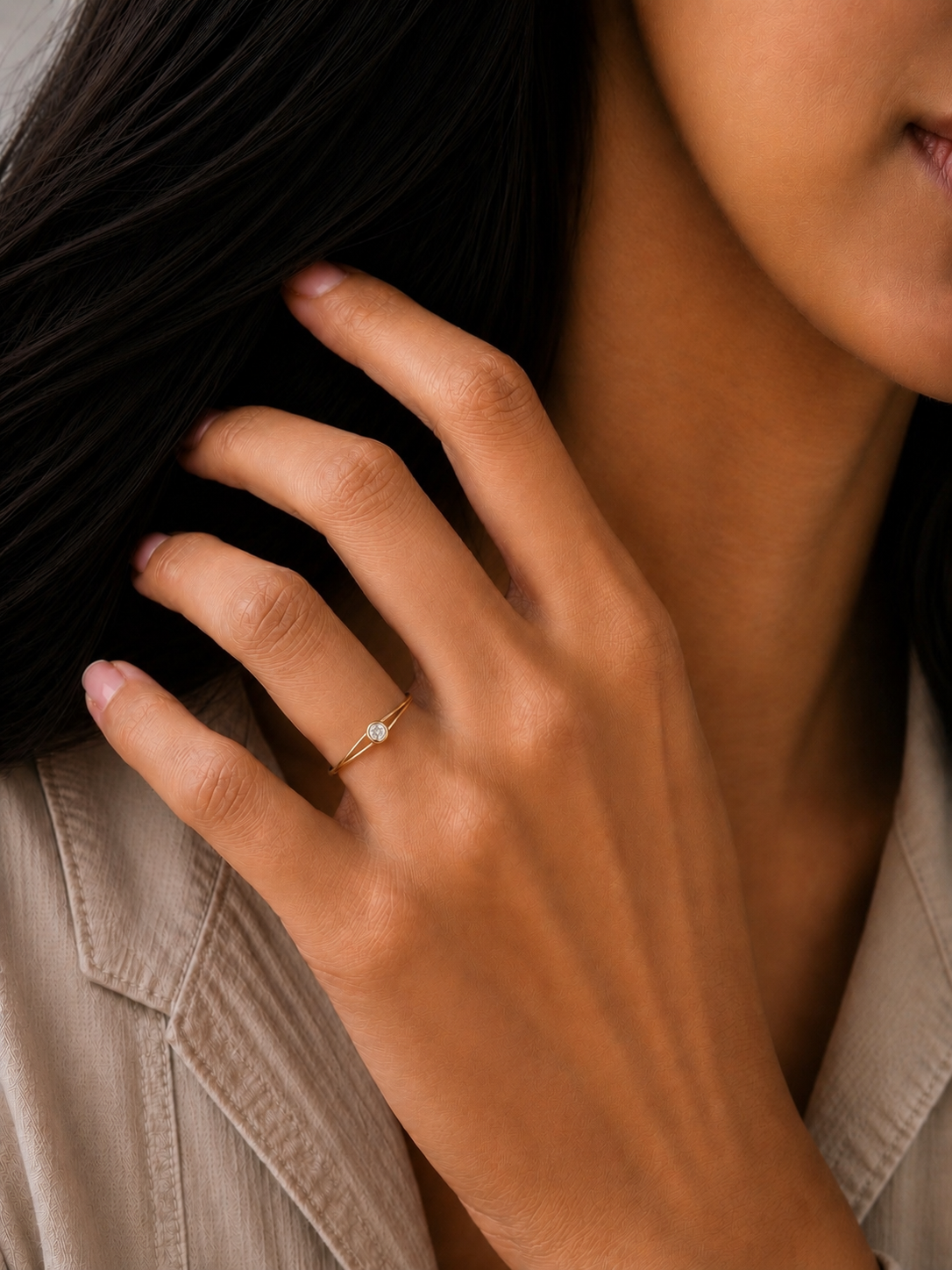 Timeless Bezel Solitaire Ring