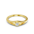 Timeless Bezel Solitaire Ring