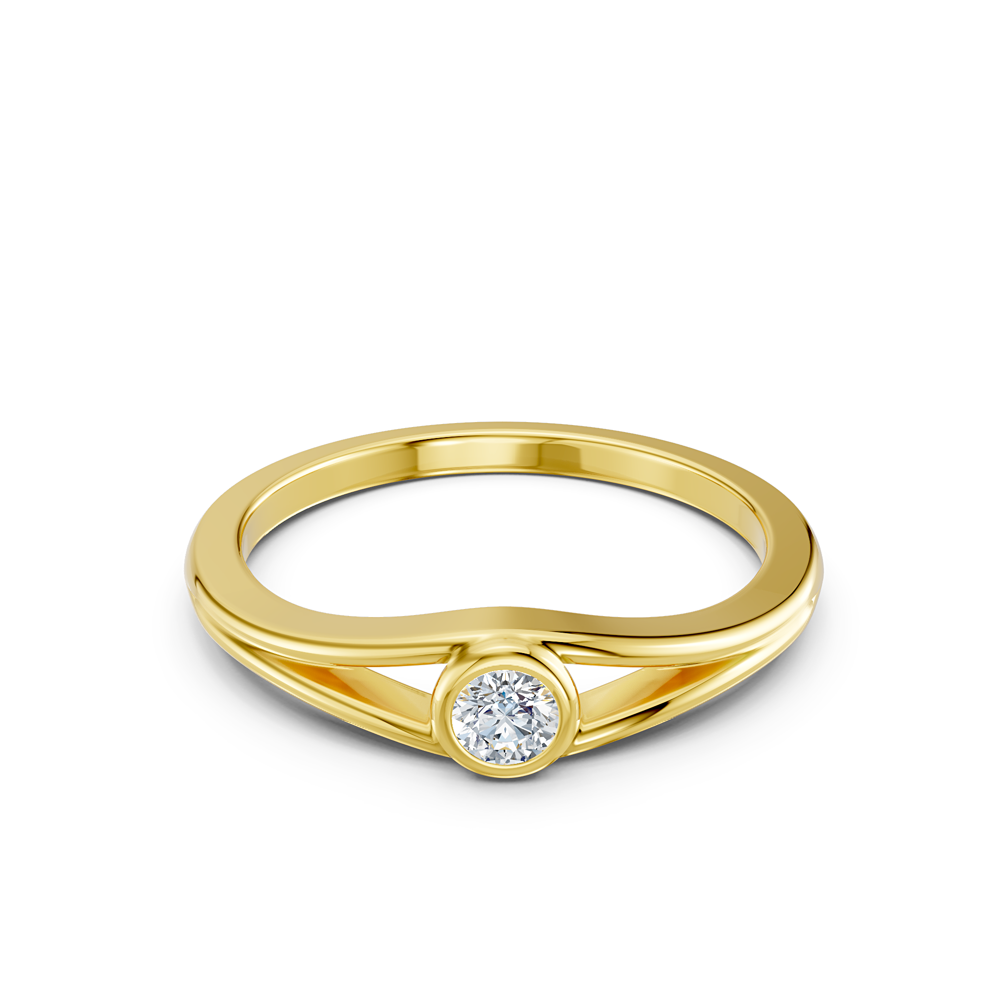 Timeless Bezel Solitaire Ring