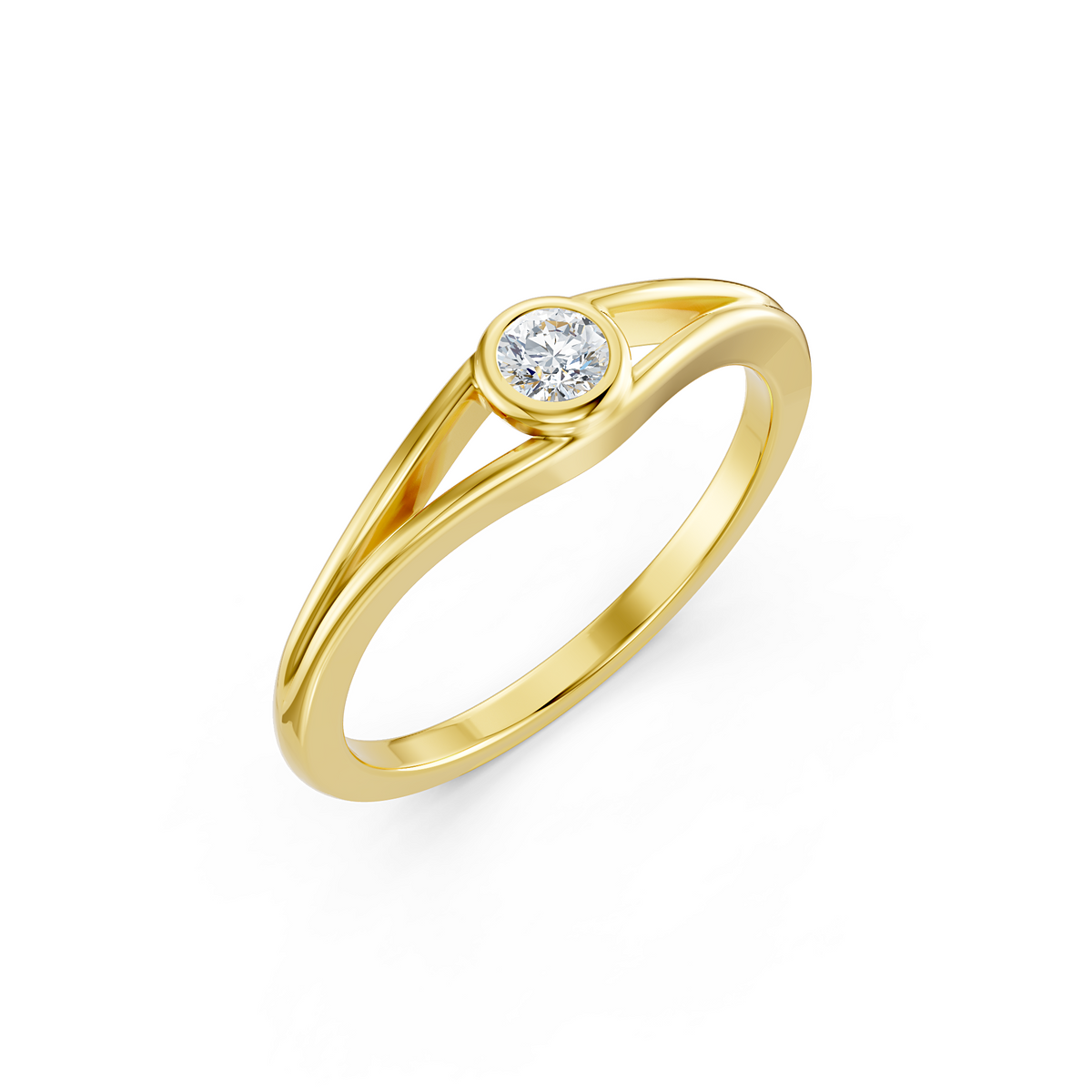 Timeless Bezel Solitaire Ring