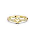 Heartbeat Pavé Ring