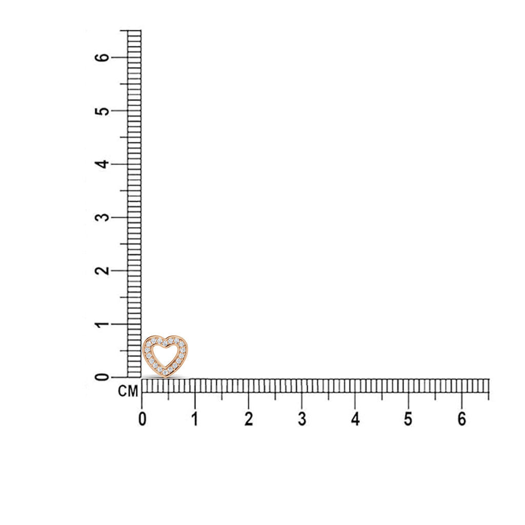 Open Heart Glow Charm