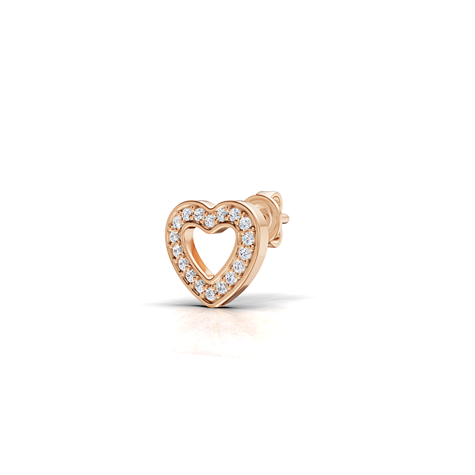 Open Heart Glow Charm