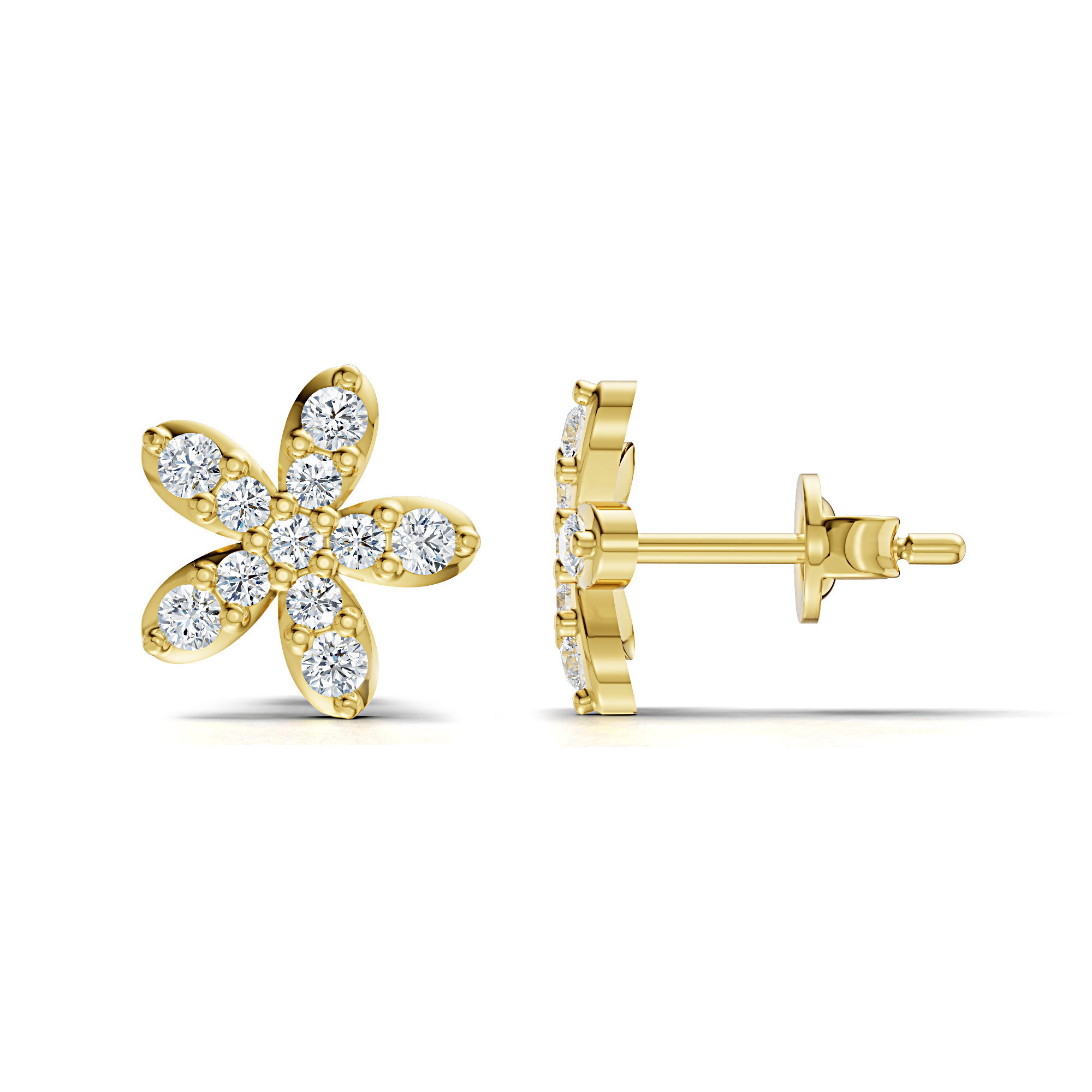 Bloom Petal Crystal Charm