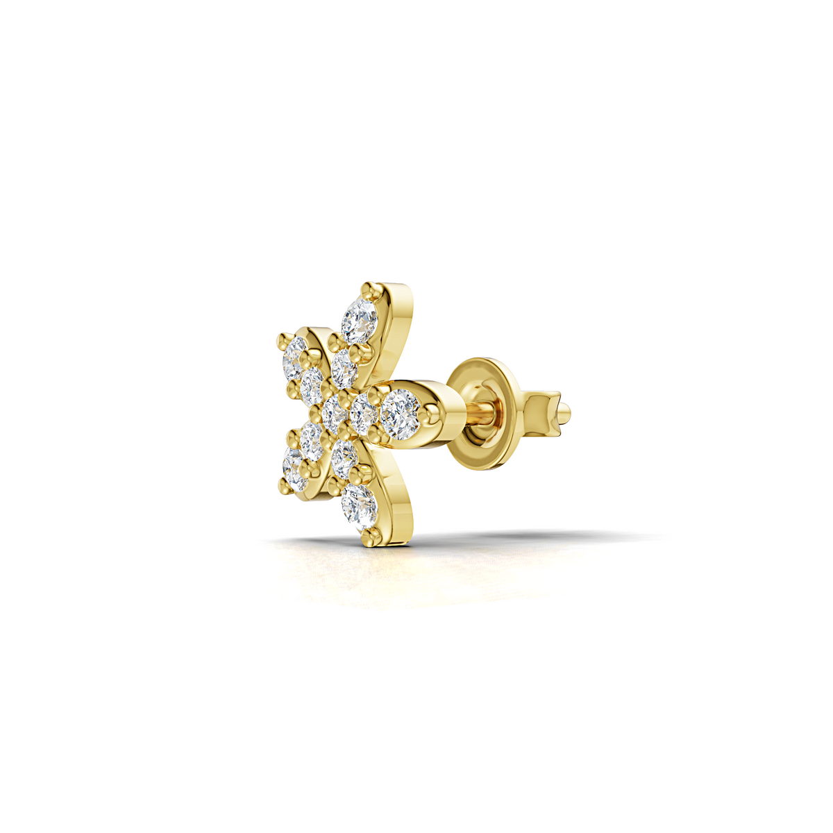 Bloom Petal Crystal Charm
