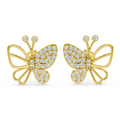 Fluttering Butterfly Studs