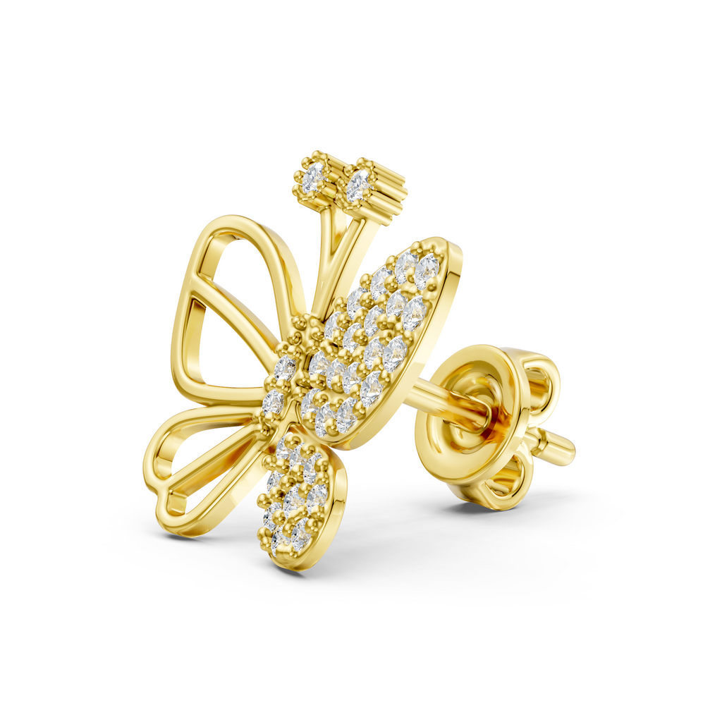 Fluttering Butterfly Studs