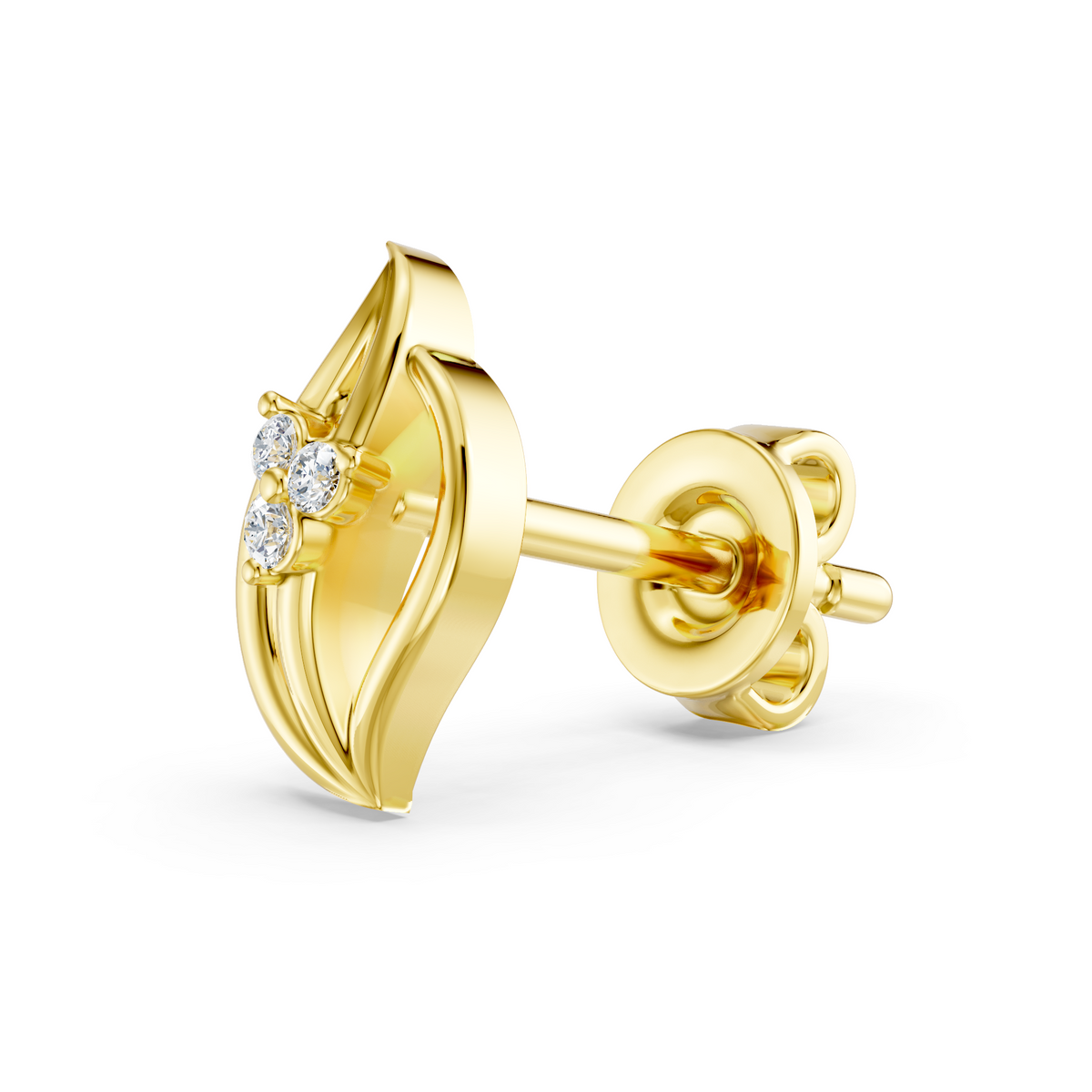 Blossom Leaf Studs