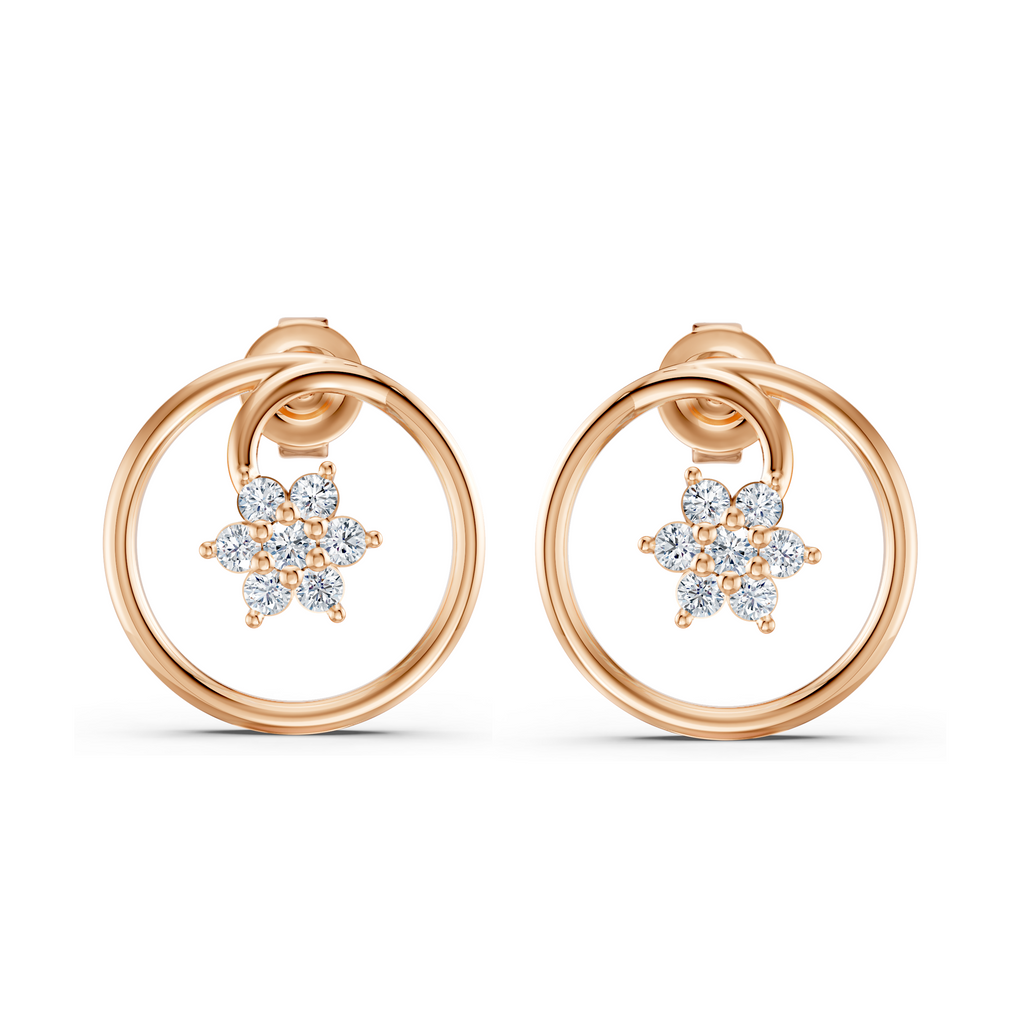 Halo Blossom Studs