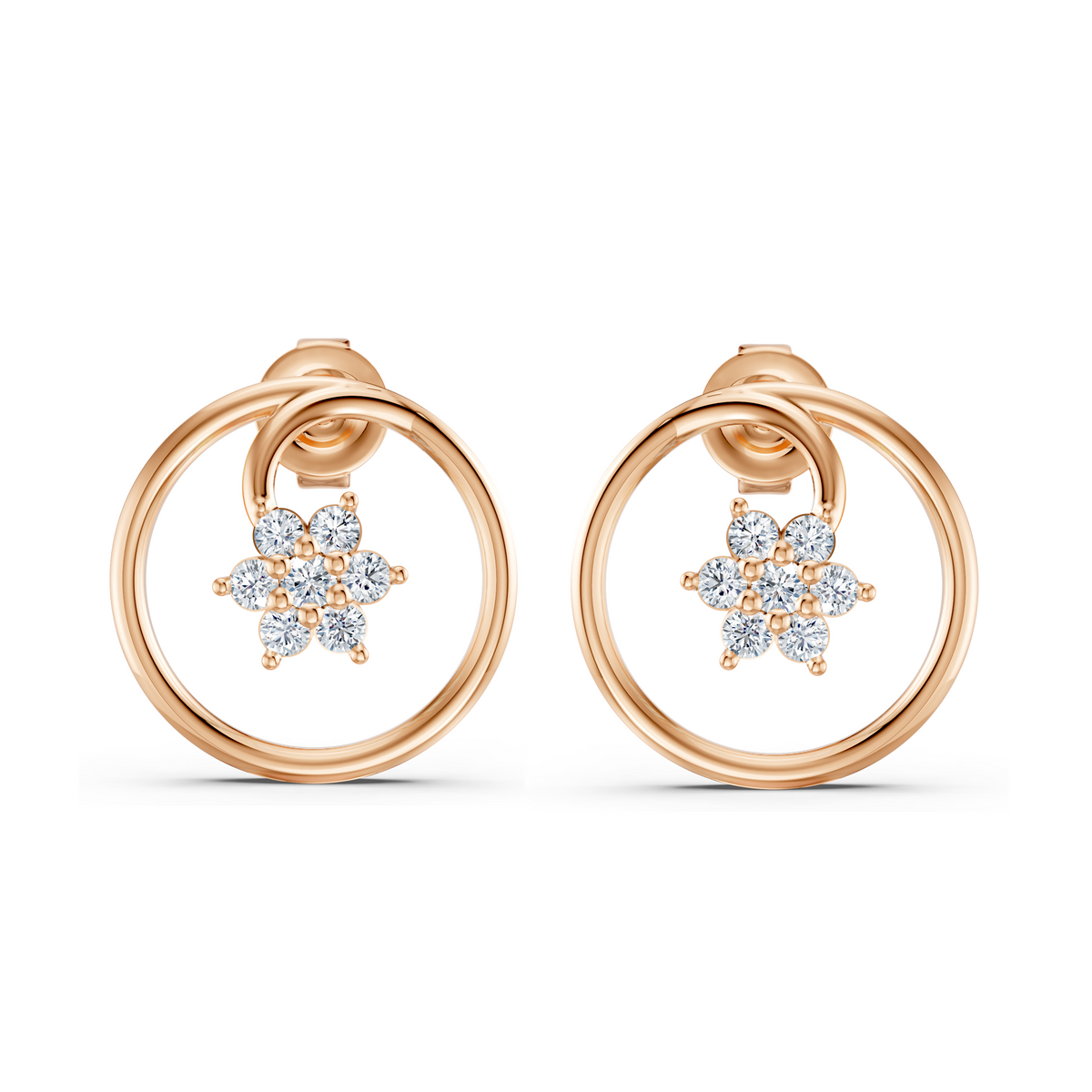 Halo Blossom Studs