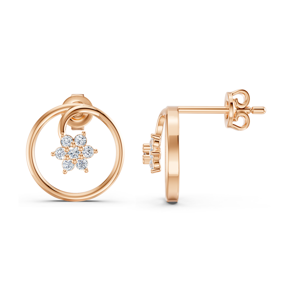 Halo Blossom Studs