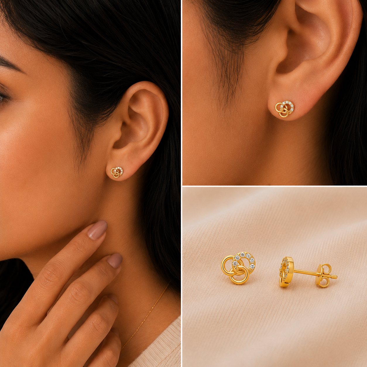 Unity Knot Studs