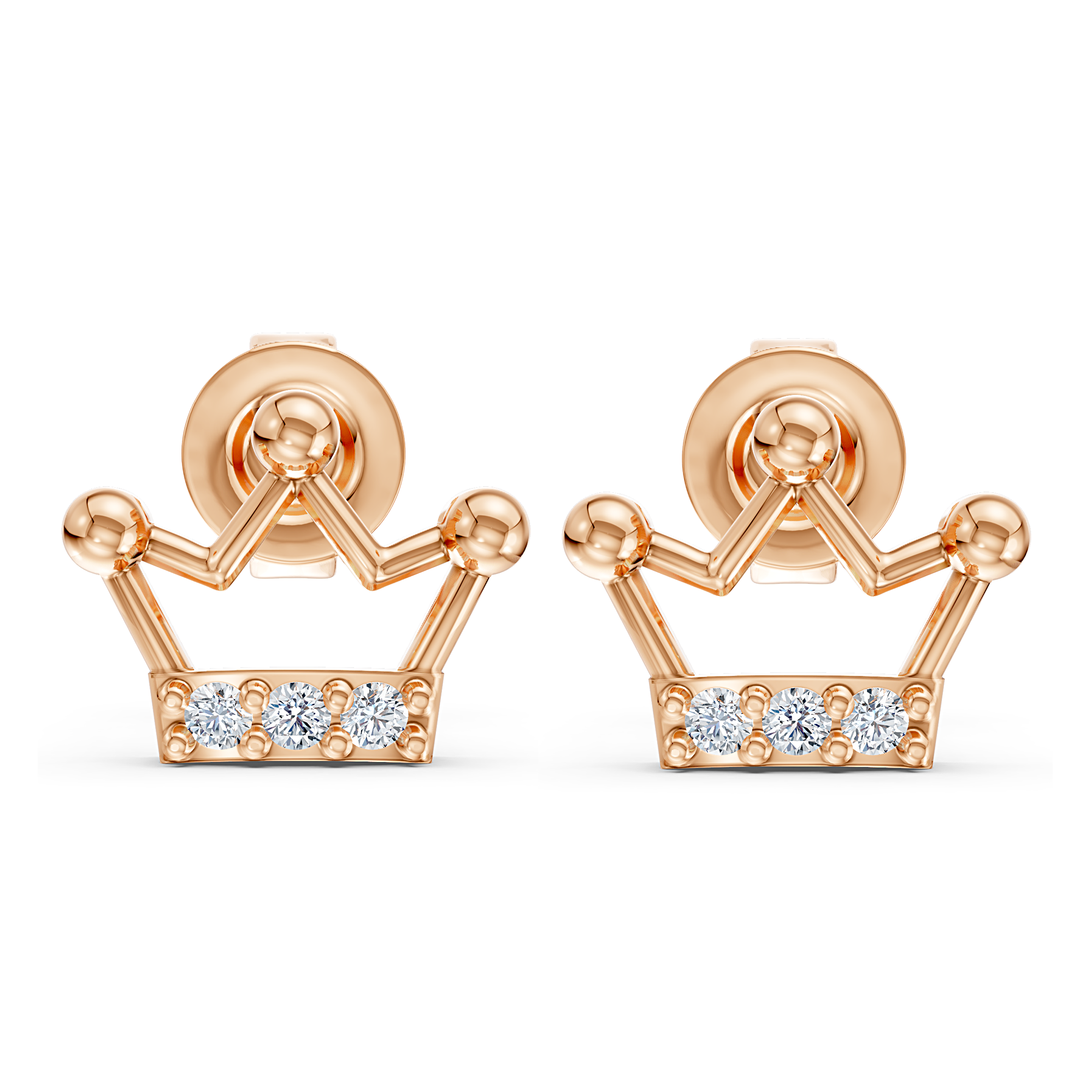 Royal Crown Studs