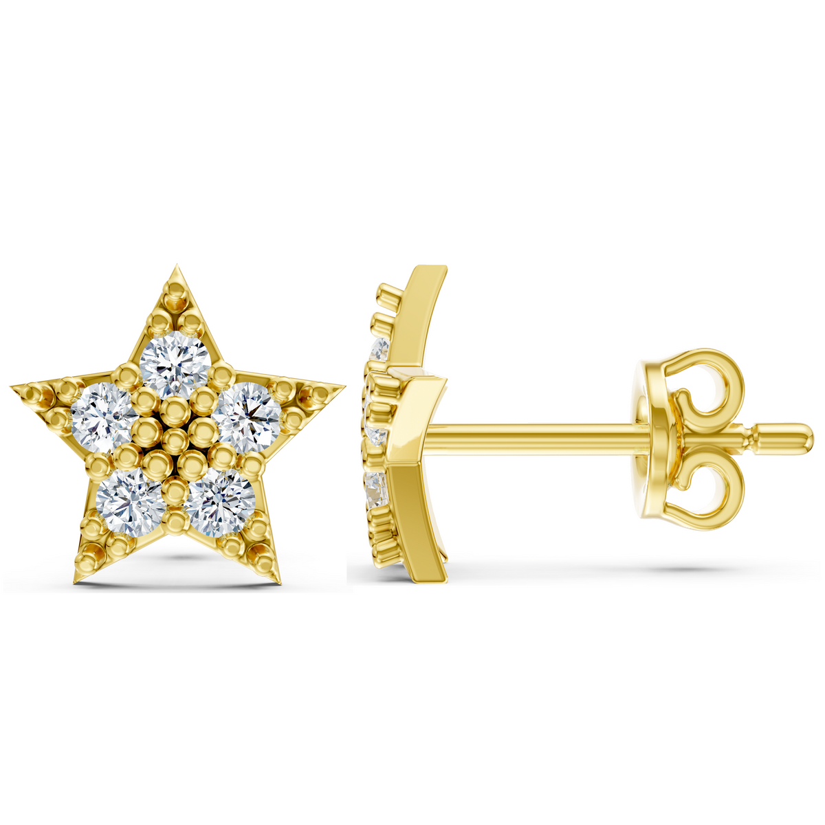 Twinkling Star Studs