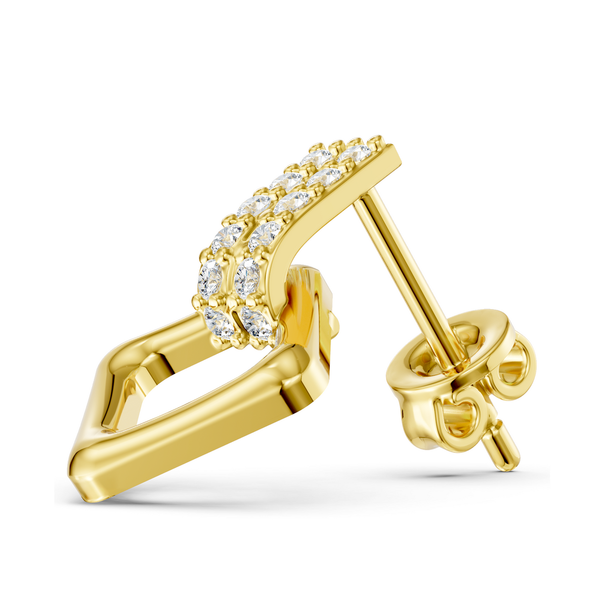 Deco Charm Drop Studs
