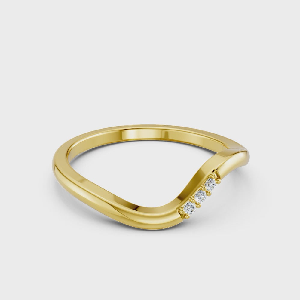 Ocean Wave Ring