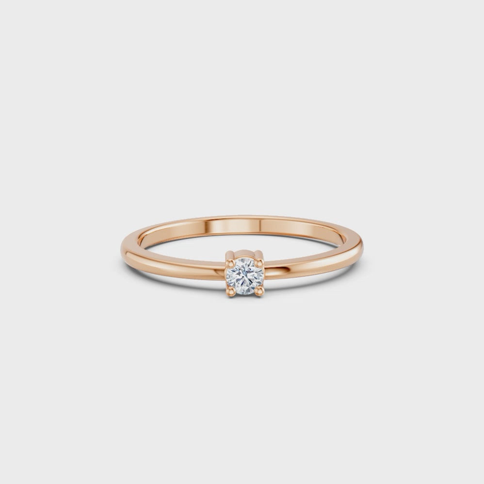Classic Solitaire Ring