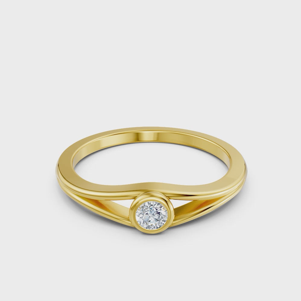 Timeless Bezel Solitaire Ring
