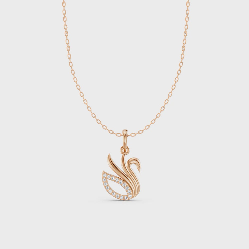 Swan Elegance Pendant