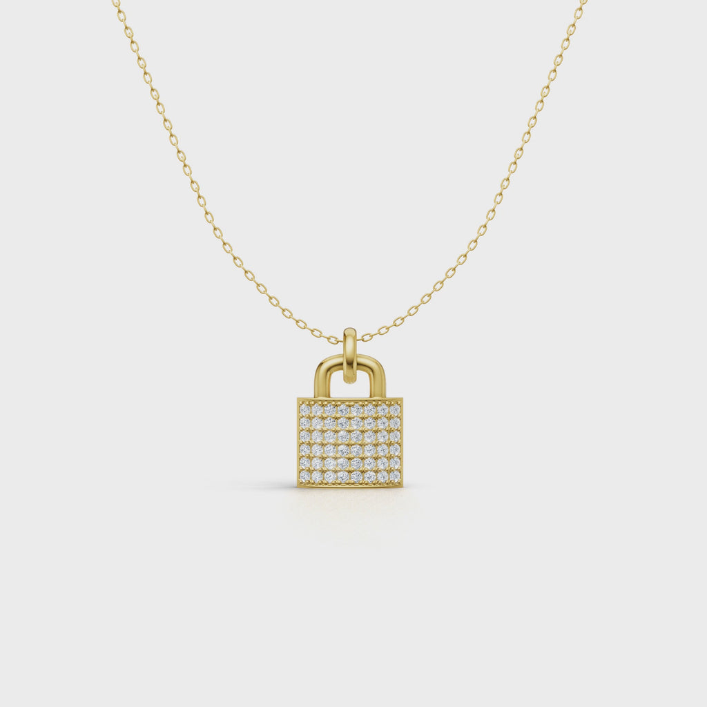 Luxe Lock Charm