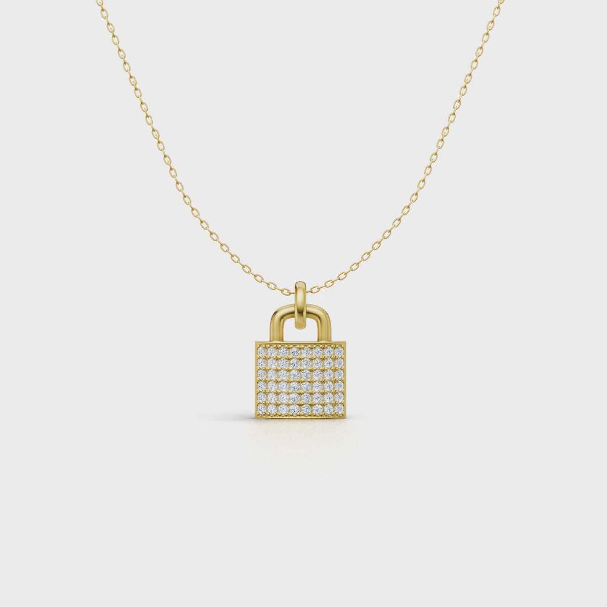 Luxe Lock Charm