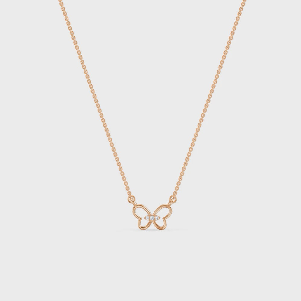 Petite Butterfly Pendant