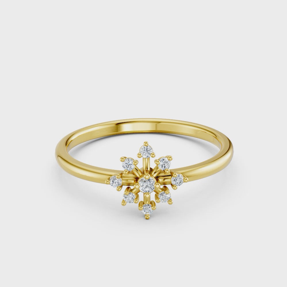 Nova Bloom Diamond Ring
