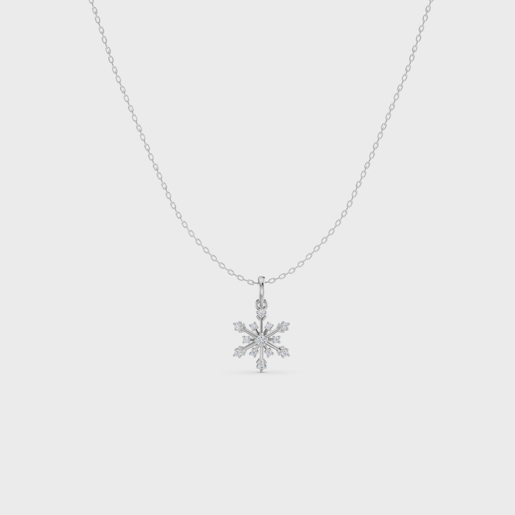 Winter Snowflake Pendant