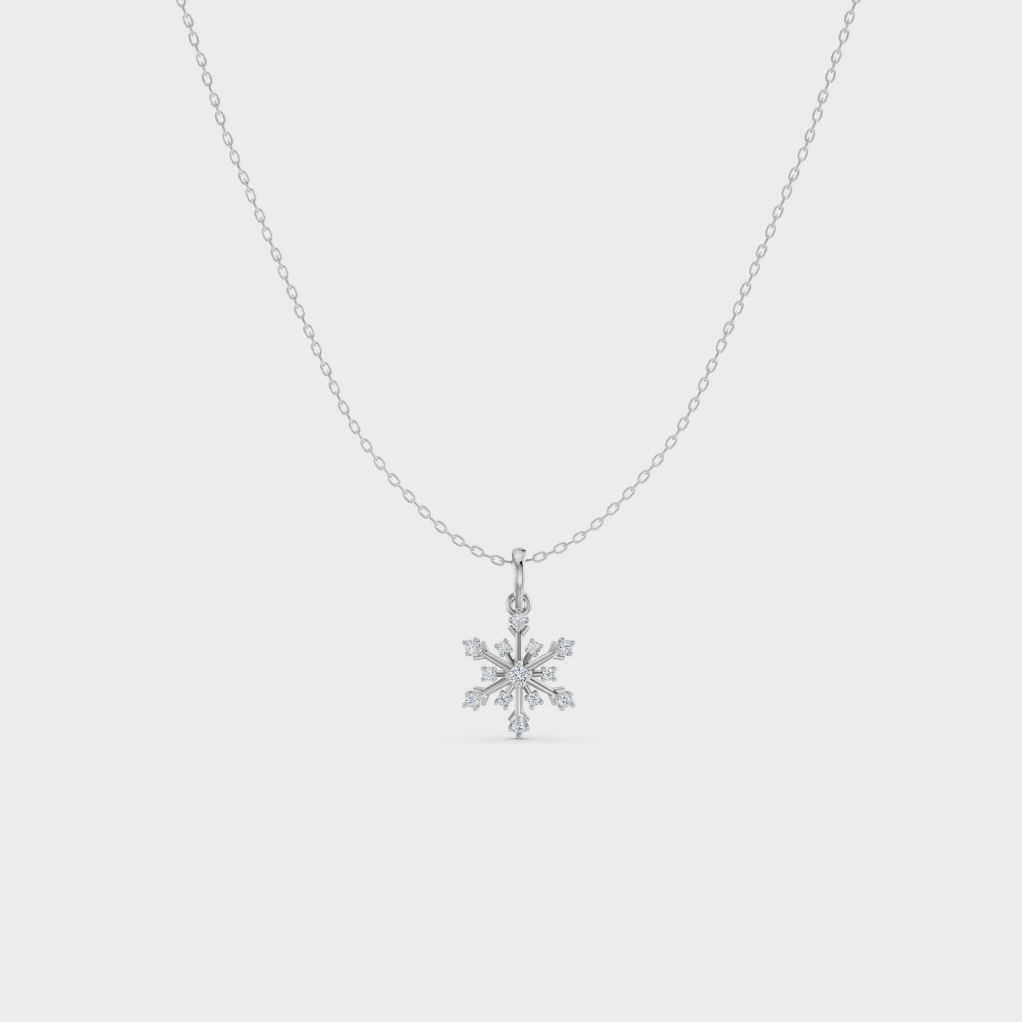 Winter Snowflake Pendant